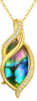 Infinity Gemstone Pendant Necklace, Gold Tone, view 9 of 9
