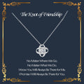 Love Knot Friendship Necklace with Message Card, view 2 of 2