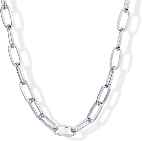 Chunky Link Chain Choker Necklace, Gold Tone, view 2 of 10