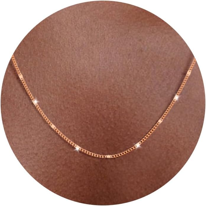 Dainty Cuban Curb Chain Necklace in Sterling Silver, view 3 of 13