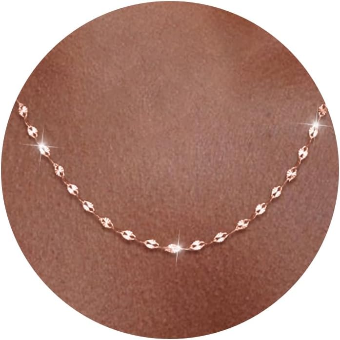 Lip Link Chain Necklace in Sterling Silver, view 8 of 18