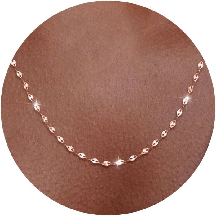 Lip Link Chain Necklace in Sterling Silver, view 12 of 18