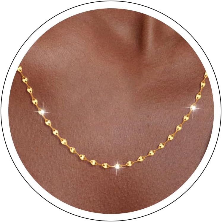 Lip Link Chain Necklace in Sterling Silver, view 18 of 18